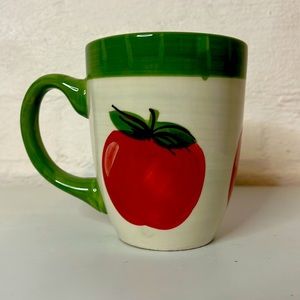 2004 Tabletops Apple Valley Coffee Mug Hand Painted Collection O621